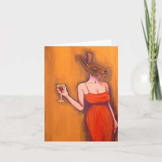 ワイン試飲招待状 招待状 (正面)