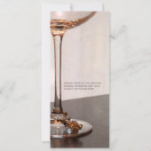 ワイン試飲招待状 招待状 (裏面)