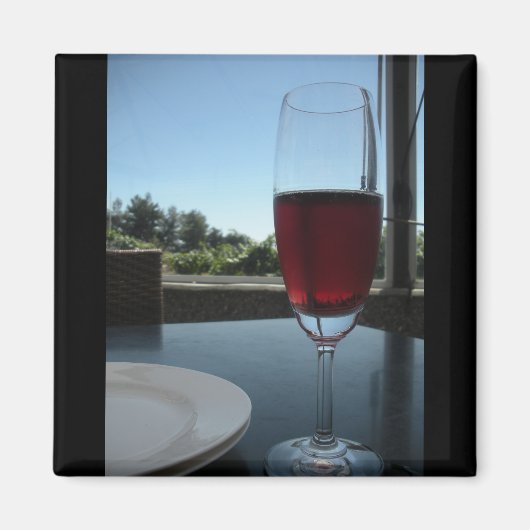 ワイン試飲 マグネット (正面)