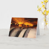 ワイン貯蔵室 カード (黄色い花)