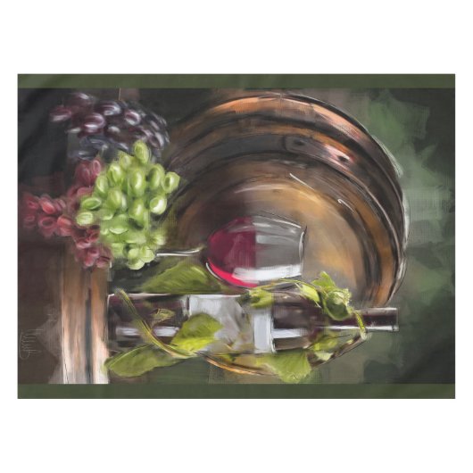 ワイン貯蔵室 テーブルクロス (正面(横))