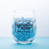 ワイン退職したを持ってきてくれ ステムなしワイングラス