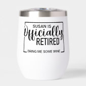 ワイン退職したを持ってきてくパーソナライズされたれ (正面)