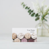 ワイン造りのソムリエに栓をします 名刺 (スタンド正面)