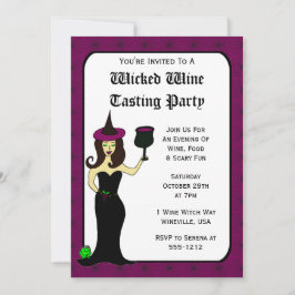 ワイン魔女，ハロウィーンの招待状 招待状
