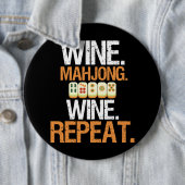 ワイン麻雀ワインリピーター賭博デ 缶バッジ (インサイチュ)