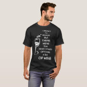 ワイン1杯 Tシャツ (正面フル)