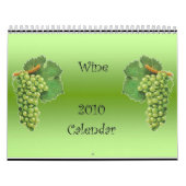 ワイン2010のカレンダー カレンダー (カバー)
