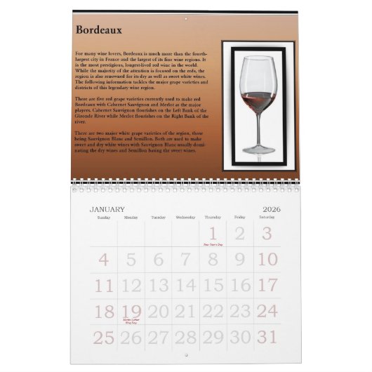 ワイン2010のカレンダー カレンダー (1月 2026)