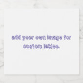 ワイン/きらめくワイン/ビール/水ラベル（4" x 3.5インチ） スパークリングワインラベル (シングルラベル)