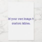 ワイン/きらめくワイン/ビール/水ラベル（4" x 3.5インチ） ワインラベル (シングルラベル)