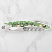 ワイン&すしグリーンモノグラム ソムリエナイフ (正面)