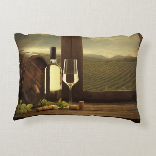 ワイン アクセントクッション (裏面)