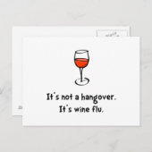 ワイン・インフルエンザ ポストカード (正面/裏面)