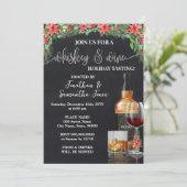 ワイン＆ウィスキー試飲ホリデークリスマスパーティー 招待状 (スタンド正面)