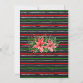 ワイン＆ウィスキー試飲ホリデークリスマスパーティー 招待状 (裏面)