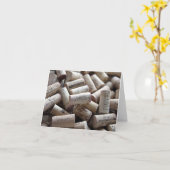 ワイン カード (黄色い花)