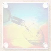 ワイン ガラスコースター (裏面)