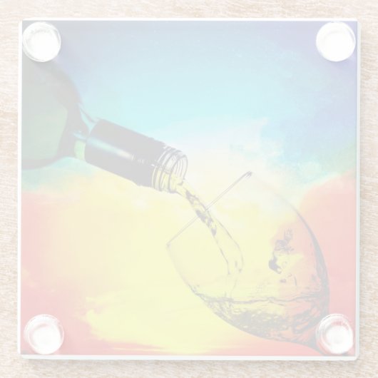 ワイン ガラスコースター (裏面)