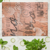 ワイン キッチンタオル (折り畳み)