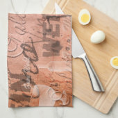 ワイン キッチンタオル (四つ折り)