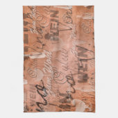 ワイン キッチンタオル (縦)