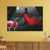 _ワイン キャンバスプリント (インサイチュ (リビング))