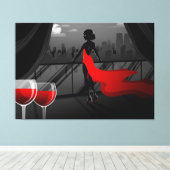 _ワイン キャンバスプリント (インサイチュ (ウッドフロア))