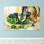 ワイン キャンバスプリント (インサイチュ (ウッドフロア))