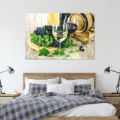 ワイン キャンバスプリント (インサイチュ (寝室))