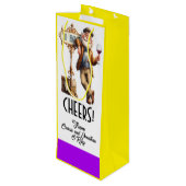 ワイン ギフト バッグ バージョン4 裏面参照 ワインギフトバッグ (裏面アングル)