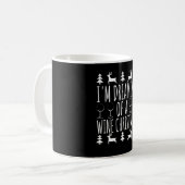 ワイン クリスマス コーヒーマグカップ (正面左)
