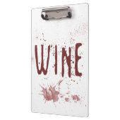 ワイン クリップボード (左)
