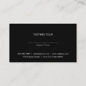 ワイン |コルクスクリューII 名刺 (裏面)