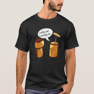 ワイン・コルク酒つる植物発酵ブドウB Tシャツ