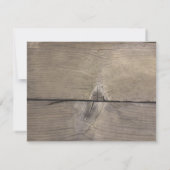 ワイン コルク ハート 受付 カード (裏面)