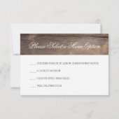 ワイン コーク #2 メニュー カード (裏面)