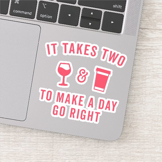 ワイン&コーヒーおもしろい引用文 シール (詳細)