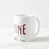 ワイン コーヒーマグカップ (正面右)