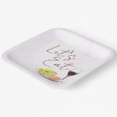 ワイン＆シャルキュトリーエンゲージメントパーティ ペーパープレート (傾斜あり)