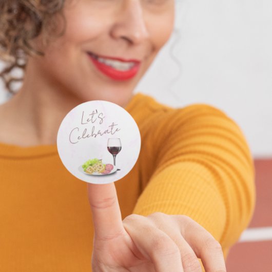 ワイン＆シャルキュトリーエンゲージメントパーティ ラウンドシール