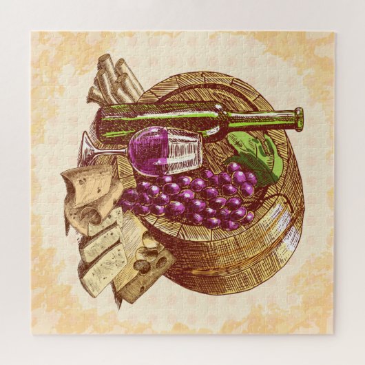 ワイン ジグソーパズル (横)