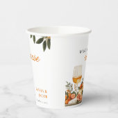 ワイン＆チーズエンゲージメントパーティー 紙コップ (左)