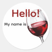 ワイン&チーズテイスティングイベント ラウンドシール (正面)