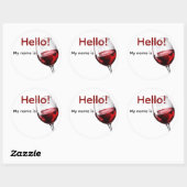 ワイン&チーズテイスティングイベント ラウンドシール (シート)