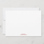 ワイン&チーズパーティの招待状 招待状 (裏面)