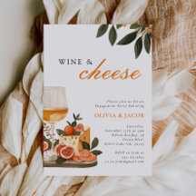 ワイン&チーズ婚約パーティ