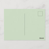 ワイン テイスティング メモカード ポストカード (裏面)