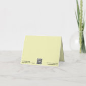 ワイン&バターカ空白のード サンキューカード (裏面)