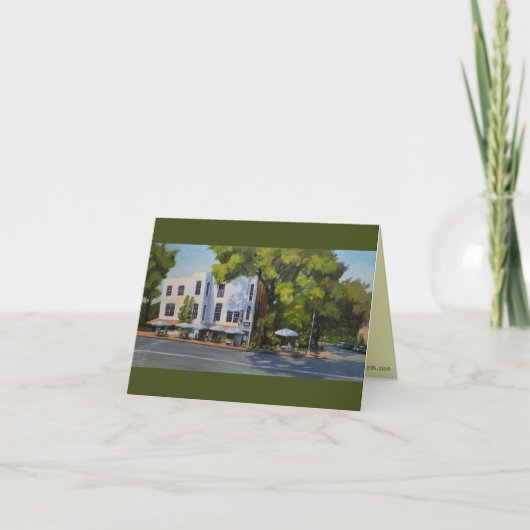 ワイン&バターカ空白のード サンキューカード (正面)